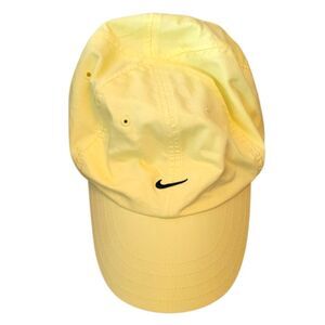 Nike Women's Butter Yellow Lightweight Baseball Hat OS